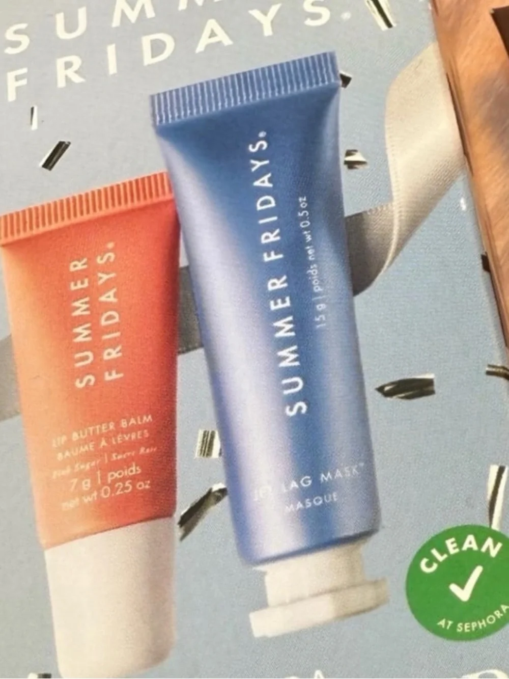 Summer Fridays Lip Butters, Jet Lag Mask Moisturizer, & Retinol bundle new.